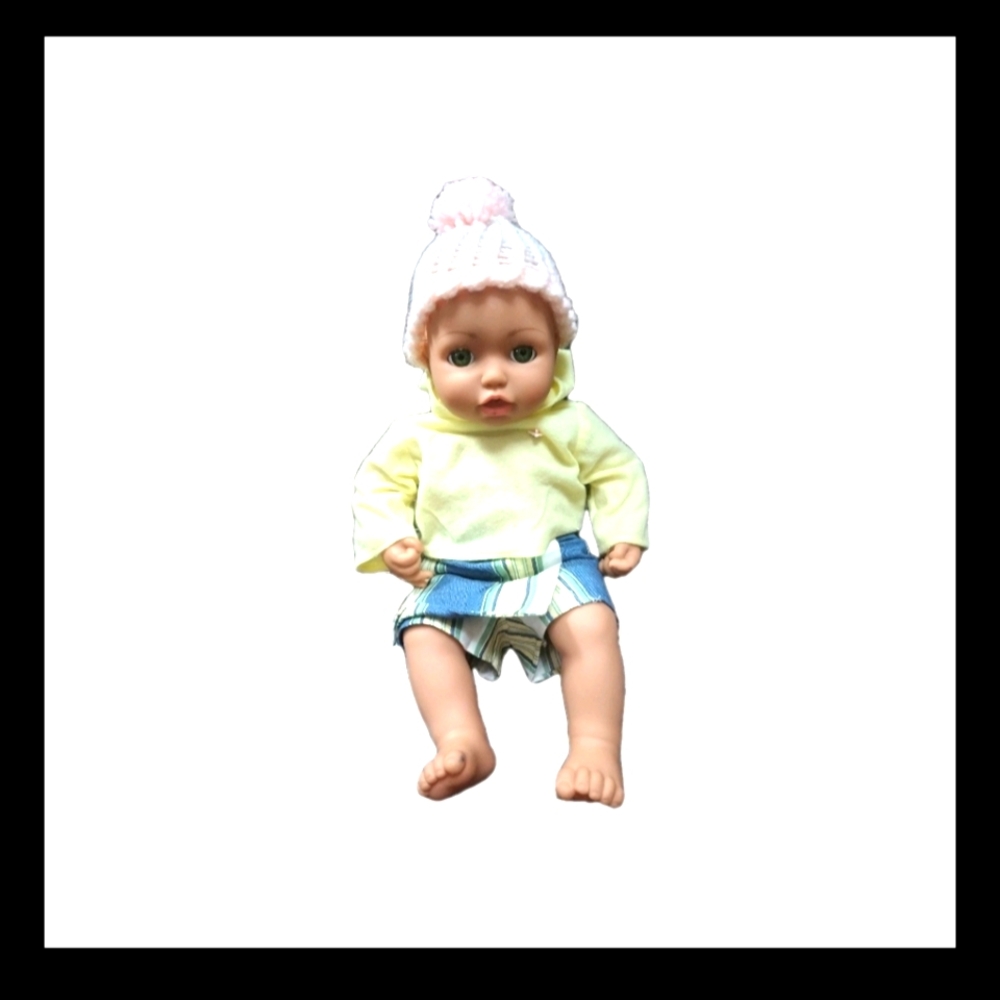 Zapf Creation 2016 Baby Doll  Real Sounds Cries Drinks & Wets Sleep Snore